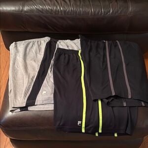 Men's Athletic Shorts Set 3 pairs